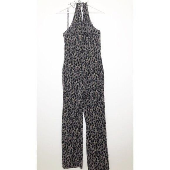 BANANA REPUBLIC Keyhole Printed Halter Jumpsuit  - Picture 4 of 9